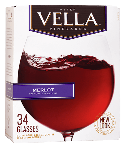 Red Wine Box Peter Vella Merlot 5 Ltr - Compare prices in UAE